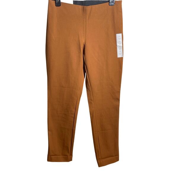Burnt orange NWT high rise stretch dress pants women’s size 8 - Picture 2 of 7